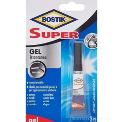 Adesivo istantaneo universale Super Gel 3 grammi