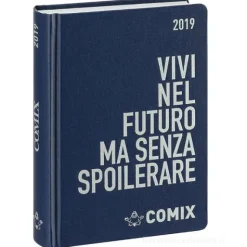 Agenda Comix 2018-2019. Diario 16 mesi. Blu