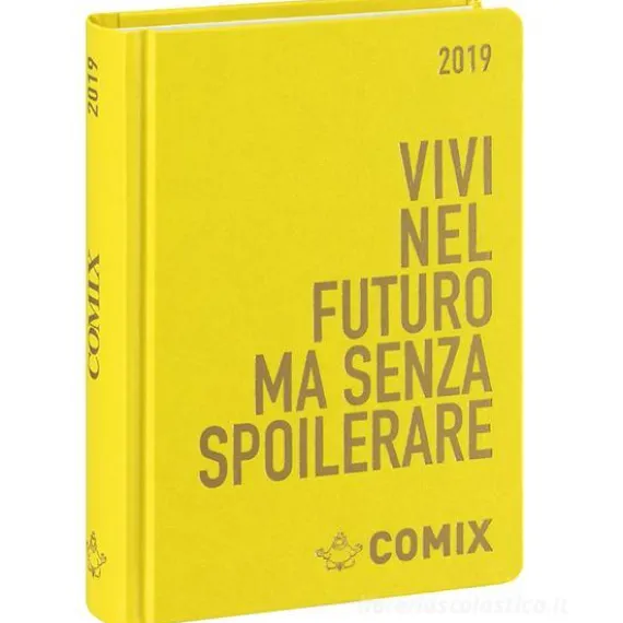 Agenda Comix 2018-2019. Diario 16 mesi mignon plus. Giallo