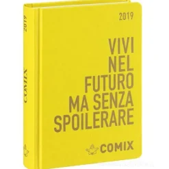 Agenda Comix 2018-2019. Diario 16 mesi mini. Giallo
