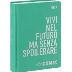 Agenda Comix 2018-2019. Diario 16 mesi. Verde acqua