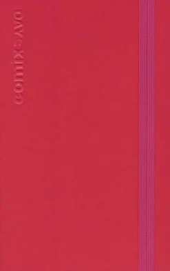 Agenda Comix Pocket 12 mesi settimanale 2017 rosso ciliegia