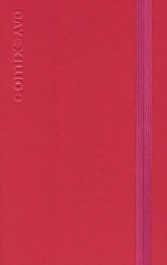 Agenda Comix Pocket 12 mesi settimanale 2017 rosso ciliegia