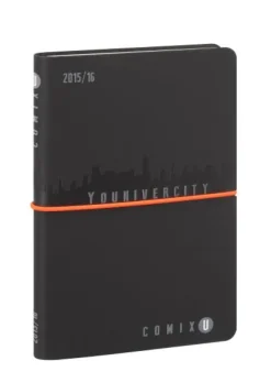 Agenda Comix Younivercity 2015/2016 nera arancio
