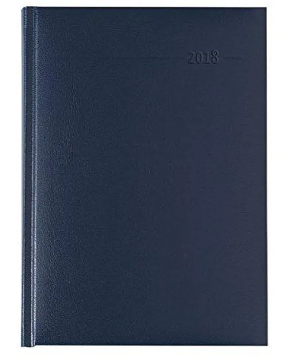 Agenda giornaliera Balacron Blu 2018