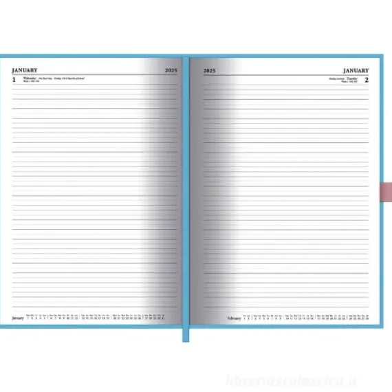 Agenda giornaliera 2025 Disney Stitch cm 14,5x21,5