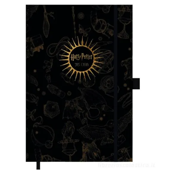 Agenda giornaliera 2025 Harry Potter cm 14,5x21,5