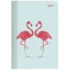 Agenda 2019 giornaliera 12 mesi Ladytimer Style Flamingos