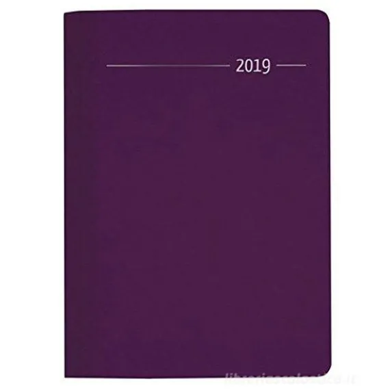 Agenda 2019 giornaliera 12 mesi Silk Line Sapphire