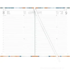 Agenda giornaliera 12 mesi 2026 Style Oriental cm 15x21