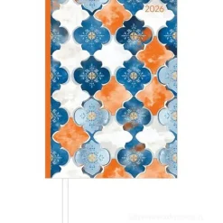 Agenda giornaliera 12 mesi 2026 Style Oriental cm 15x21