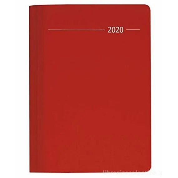 Agenda giornaliera 2020 Silk Line A5 Ruby