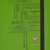 Agenda io ti maledico 12 mesi giornaliera 2017 verde