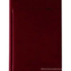 Agenda 12 mesi giornaliera 2025 352 pagine Tucson Red cm 15x21
