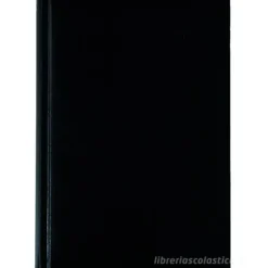 Agenda 12 mesi giornaliera 2025 320 pagine Balacron Black cm 15x21