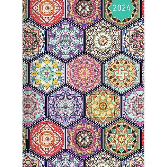 Agenda 12 mesi giornaliera 2024 Style Oriental cm 15x21