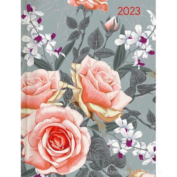 Agenda 12 mesi giornaliera 2023 Style Roses