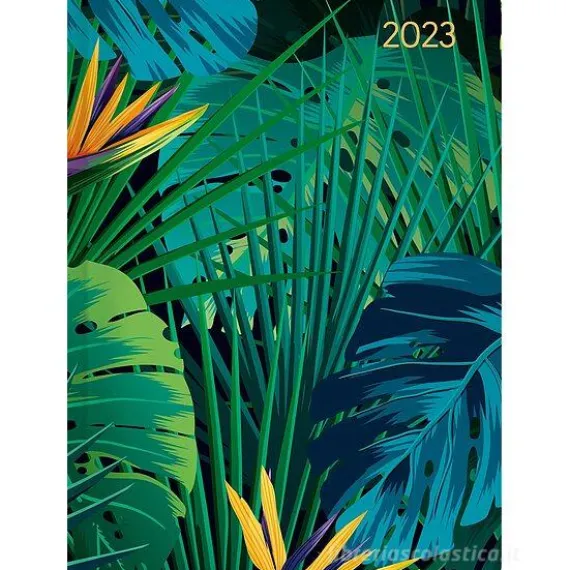 Agenda 12 mesi giornaliera 2023 Style Jungle