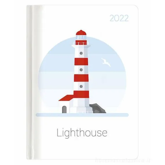 Agenda 12 mesi giornaliera Style 2022 Lighthouse