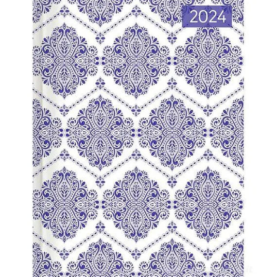 Agenda 12 mesi giornaliera 2024 Style Paisley cm 10,7x15,2