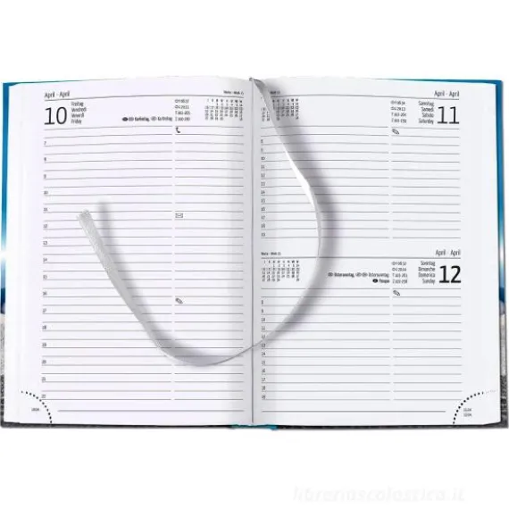 Agenda 12 mesi giornaliera 2025 Style Zen cm 15x21