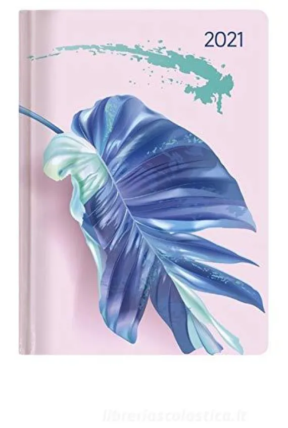 Agenda 12 mesi giornaliera 2021 Style Leaves