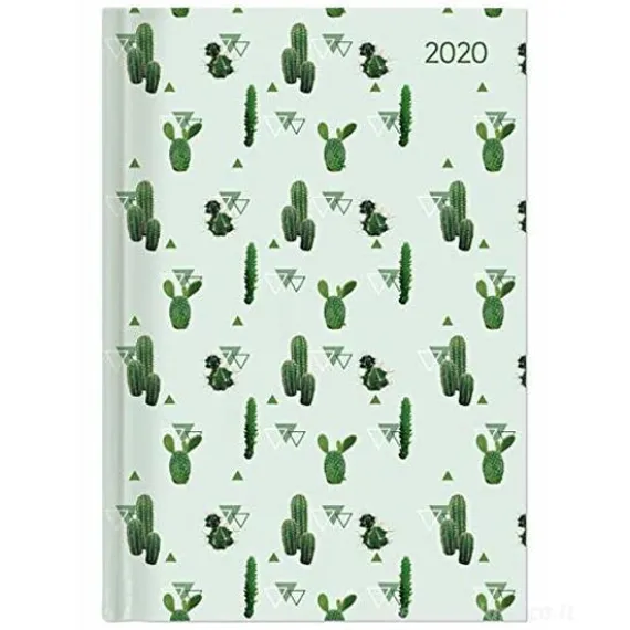 Agenda 12 mesi giornaliera 2020 Style Cactus