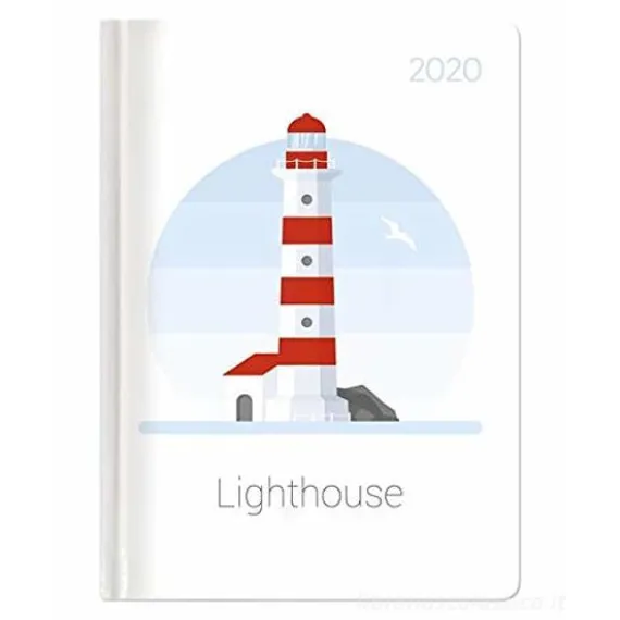 Agenda 12 mesi giornaliera 2020 Style Lighthouse