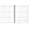 Agenda 17 mesi settimanale 2023/2024 Collegetimer Blue Marble spiralata cm 15x21