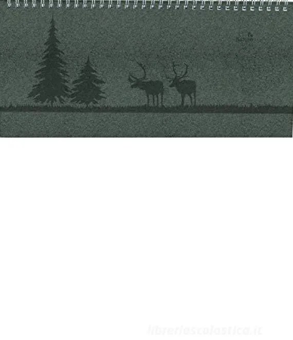 Agenda 12 mesi settimanale da tavolo 2021 Nature Line Pine