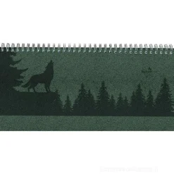 Agenda 12 mesi settimanale da tavolo 2024 Nature Line Pine cm 29,7x13,5