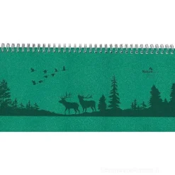Agenda 12 mesi settimanale da tavolo 2023 Nature Line Forest