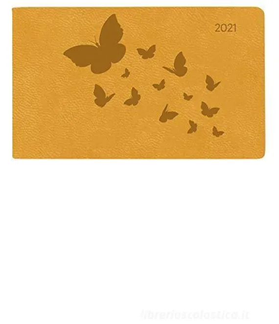 Agenda 12 mesi settimanale 2021 Ladytimer TO GO Deluxe Honey