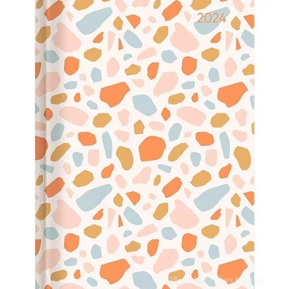 Agenda 12 mesi settimanale 2024 Ladytimer Grande Terrazzo cm 15x21