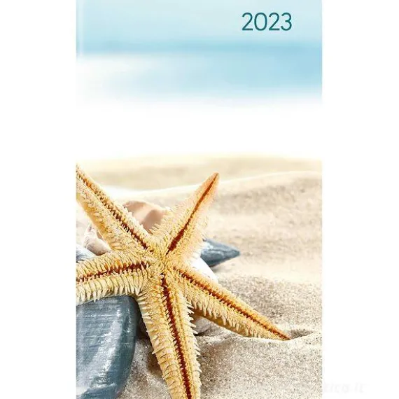 Agenda 12 mesi settimanale 2023 Ladytimer Slim Sea Star