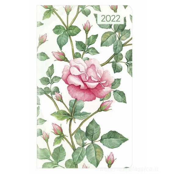 Agenda 12 mesi settimanale 2022 Ladytimer Slim Roses