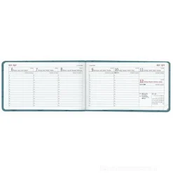 Agenda 12 mesi settimanale 2022 Ladytimer TO GO Deluxe Turquoise