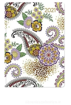 Agenda 12 mesi settimanale 2021 Ladytimer Mini Paisley