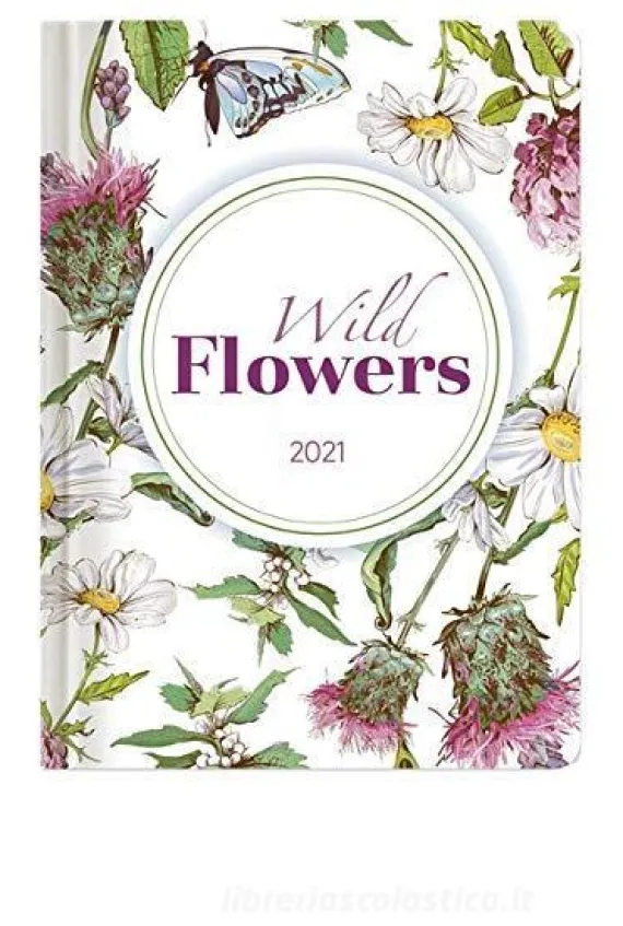 Agenda 12 mesi settimanale 2021 Ladytimer Wild Flowers