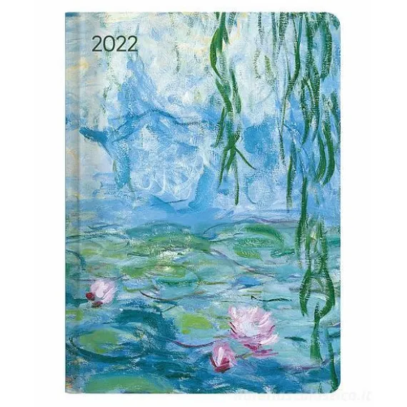 Agenda 12 mesi settimanale 2022 Ladytimer Monet