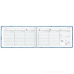 Agenda 12 mesi settimanale 2022 Ladytimer TO GO Deluxe Sky