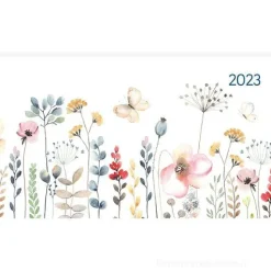 Agenda 12 mesi settimanale 2023 Ladytimer Pad Flower Field