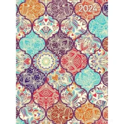 Agenda 12 mesi settimanale 2024 Ladytimer Mini Oriental cm 8x11,5