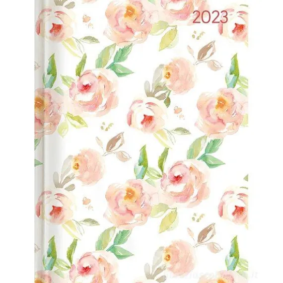 Agenda 12 mesi settimanale 2023 Ladytimer Roses