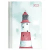 Agenda 12 mesi settimanale 2022 Ladytimer Pastel Lighthouse