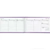 Agenda 12 mesi settimanale 2024 Ladytimer To Go Deluxe Purple cm 15,3x8,7