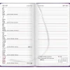 Agenda 12 mesi settimanale 2024 Ladytimer Slim Deluxe Purple cm 9x15,6