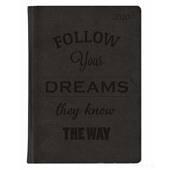 Agenda 12 mesi settimanale 2020 Ladytimer Deluxe Black