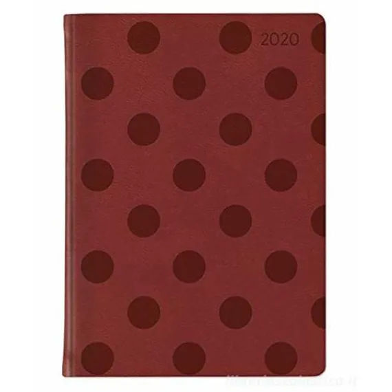 Agenda 12 mesi settimanale 2020 Ladytimer Deluxe Red