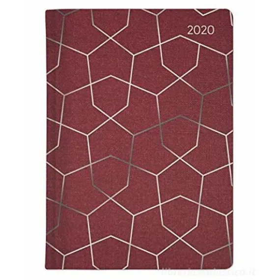 Agenda 12 mesi settimanale 2020 Ladytimer Glamour Pattern